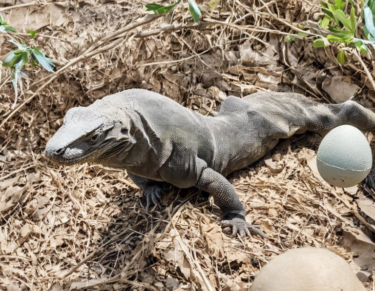 Mencari Sarang: Petunjuk untuk Menemukan Telur Komodo