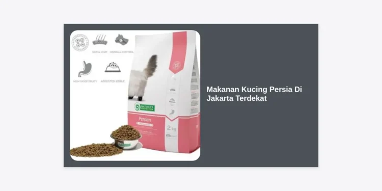 10+ Rekomendasi Makanan Kucing Persia Di Jakarta Terdekat: Tips Nutrisi & Lokasi Pet Shop Terbaik