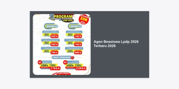 Agen Beasiswa Lpdp 2026 Terbaru 2026: Panduan Lengkap dan Strategi Lolos Seleksi