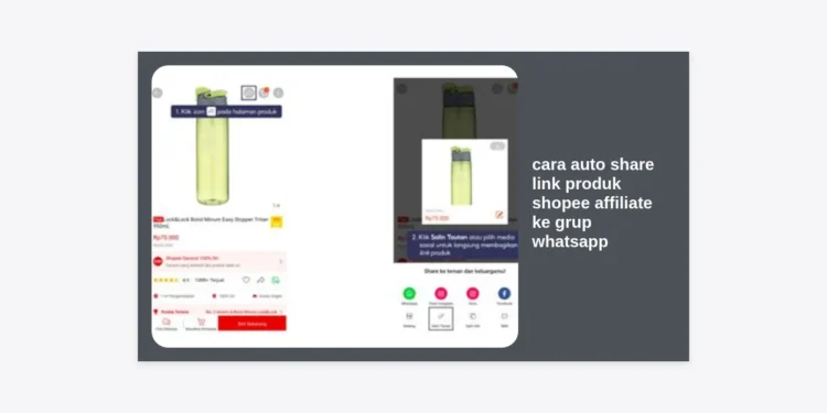 Cara Auto Share Link Produk Shopee Affiliate ke Grup WhatsApp: Panduan Lengkap Otomatisasi AI
