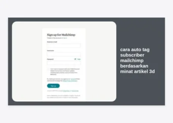 Cara Auto Tag Subscriber Mailchimp Berdasarkan Minat Artikel 3D: Panduan Lengkap Otomatisasi AI
