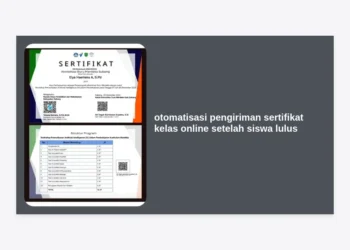 Cara Mudah Otomatisasi Pengiriman Sertifikat Kelas Online Setelah Siswa Lulus untuk Efisiensi Maksimal
