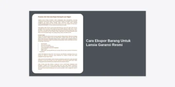 Panduan Lengkap Cara Ekspor Barang Untuk Lansia Garansi Resmi: Strategi Sukses di Pasar Global
