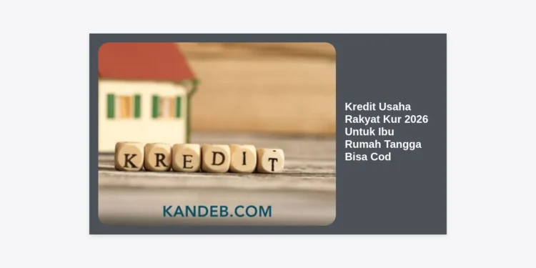 Panduan Lengkap Kredit Usaha Rakyat KUR 2026 Untuk Ibu Rumah Tangga Bisa Cod: Syarat, Cara Daftar, dan Tips Lolos