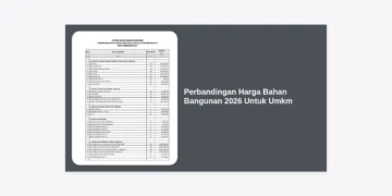 Perbandingan Harga Bahan Bangunan 2026 Untuk Umkm: Panduan Lengkap Hemat Biaya