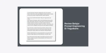 Review Belajar Prompt Engineering Di Yogyakarta: Panduan Lengkap Kursus, Biaya, dan Prospek Karir 2024