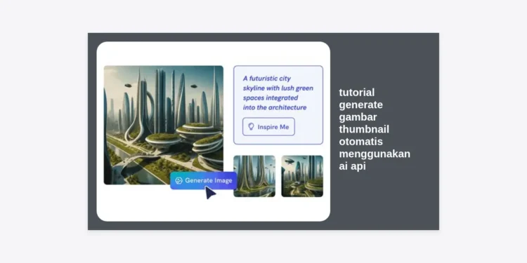 Tutorial Generate Gambar Thumbnail Otomatis Menggunakan AI API: Panduan Lengkap Efisiensi Workflow