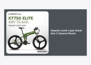 12+ Rekomendasi Sepeda Listrik Lipat Untuk Gen Z Garansi Resmi Terbaik 2024
