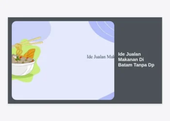 15 Ide Jualan Makanan Di Batam Tanpa Dp: Strategi Bisnis Kuliner Modal Minim Cuan Maksimal