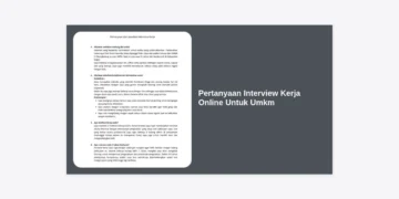 15+ Pertanyaan Interview Kerja Online untuk UMKM: Panduan Lengkap Rekrutmen Digital
