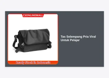 15+ Rekomendasi Tas Selempang Pria Viral Untuk Pelajar: Stylish, Fungsional & Murah!