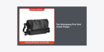 15+ Rekomendasi Tas Selempang Pria Viral Untuk Pelajar: Stylish, Fungsional & Murah!