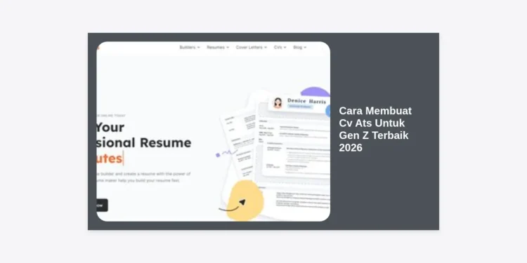 Cara Membuat Cv Ats Untuk Gen Z Terbaik 2026: Panduan Lengkap Lolos Screening Perusahaan Modern
