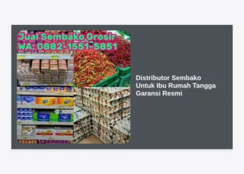 Distributor Sembako Untuk Ibu Rumah Tangga Garansi Resmi: Strategi Bisnis Menguntungkan dari Rumah