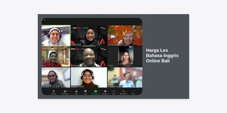 Harga Les Bahasa Inggris Online Bali: Panduan Lengkap Biaya & Rekomendasi 2024