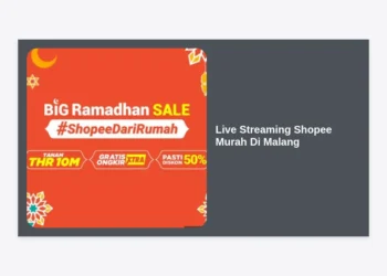 Jasa Live Streaming Shopee Murah Di Malang: Solusi Melejitkan Penjualan UMKM 2024
