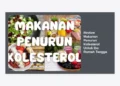 Review Makanan Penurun Kolesterol Untuk Ibu Rumah Tangga: Panduan Lengkap Pilih Menu Sehat & Murah