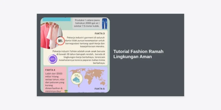 Tutorial Fashion Ramah Lingkungan Aman: Panduan Lengkap Bergaya Tanpa Merusak Bumi