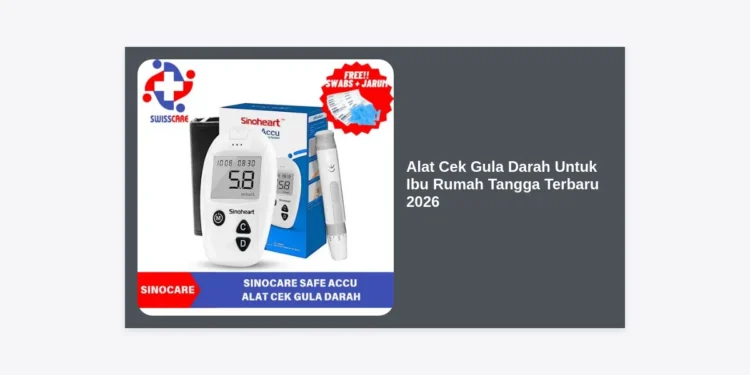 10 Rekomendasi Alat Cek Gula Darah Untuk Ibu Rumah Tangga Terbaru 2026