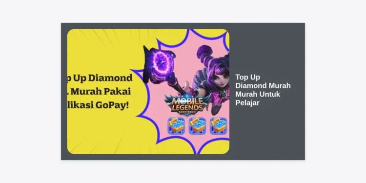 10+ Tempat Top Up Diamond Murah Murah Untuk Pelajar: Aman, Legal, dan Hemat!
