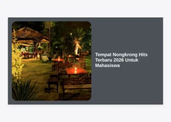 15+ Tempat Nongkrong Hits Terbaru 2026 Untuk Mahasiswa: Murah, Estetik, dan Produktif!