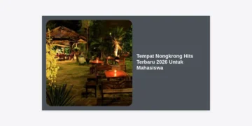 15+ Tempat Nongkrong Hits Terbaru 2026 Untuk Mahasiswa: Murah, Estetik, dan Produktif!