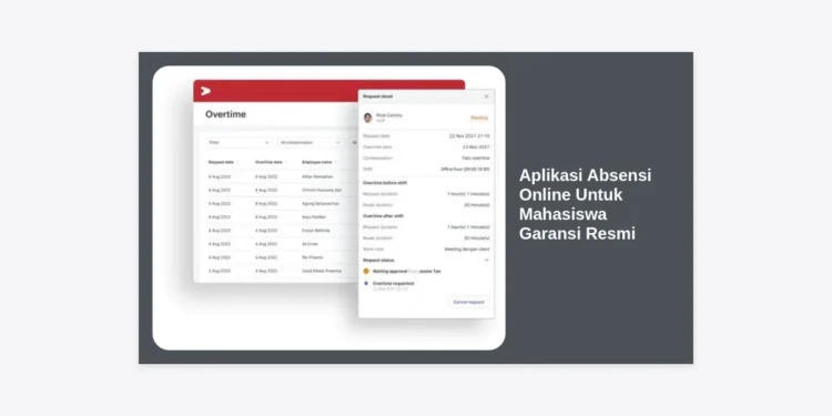 Aplikasi Absensi Online Untuk Mahasiswa Garansi Resmi: Solusi Modern Manajemen Kampus