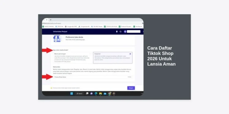 Cara Daftar Tiktok Shop 2026 Untuk Lansia Aman: Panduan Lengkap dan Mudah