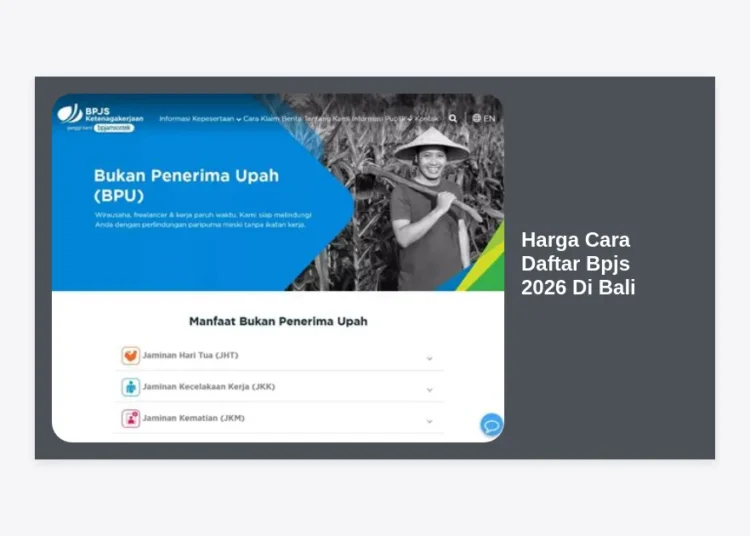 Harga Cara Daftar Bpjs 2026 Di Bali: Panduan Lengkap Tarif & Syarat Terbaru