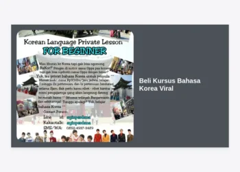 Ingin Mahir Hangul Sambil Rebahan? Beli Kursus Bahasa Korea Viral Ini Sekarang!