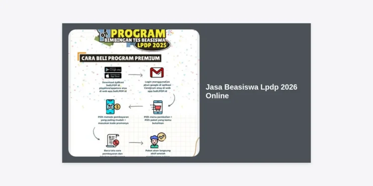 Jasa Beasiswa Lpdp 2026 Online: Solusi Lengkap Lolos Seleksi Beasiswa Bergengsi