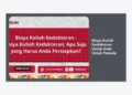 Panduan Lengkap Biaya Kuliah Kedokteran Untuk Anak Untuk Pemula: Rincian & Strategi Persiapan