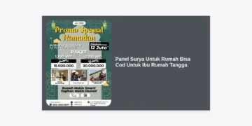 Solusi Hemat Listrik! Panel Surya Untuk Rumah Bisa Cod Untuk Ibu Rumah Tangga & Panduan Lengkapnya