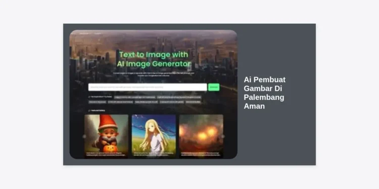 10 Pilihan Ai Pembuat Gambar Di Palembang Aman dan Terpercaya untuk Kreator