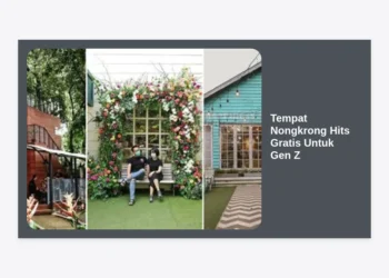 15+ Rekomendasi Tempat Nongkrong Hits Gratis Untuk Gen Z yang Estetik dan Instagrammable