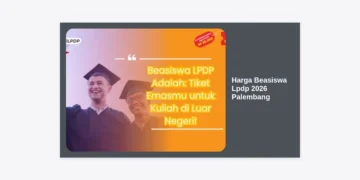 Info Lengkap Harga Beasiswa LPDP 2026 Palembang: Panduan Biaya Persiapan dan Komponen Dana