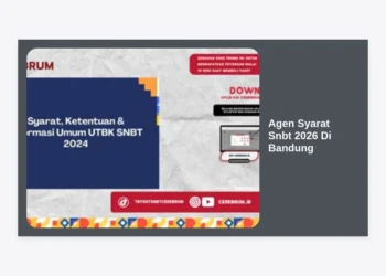 Info Terupdate Agen Syarat SNBT 2026 Di Bandung: Strategi Jitu Lulus PTN Impian