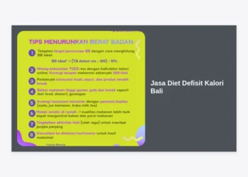Jasa Diet Defisit Kalori Bali: Panduan Lengkap Transformasi Tubuh Sehat dan Ideal