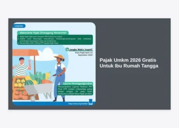 Pajak UMKM 2026 Gratis Untuk Ibu Rumah Tangga: Syarat & Panduan Lengkap