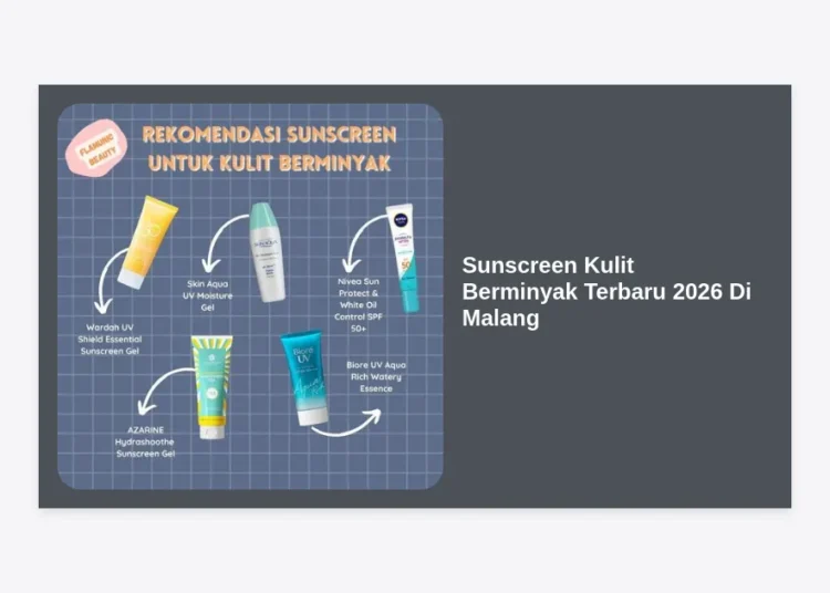 Sunscreen Kulit Berminyak Terbaru 2026 Di Malang: Panduan Lengkap & Rekomendasi Terbaik