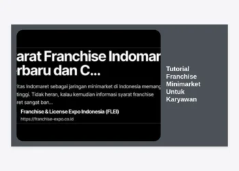 Tutorial Franchise Minimarket Untuk Karyawan: Cara Mewujudkan Passive Income dari Gaji Tetap