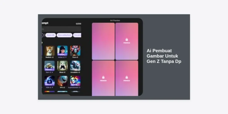 12+ Ai Pembuat Gambar Untuk Gen Z Tanpa Dp: Panduan Bikin Konten Estetik Gratis