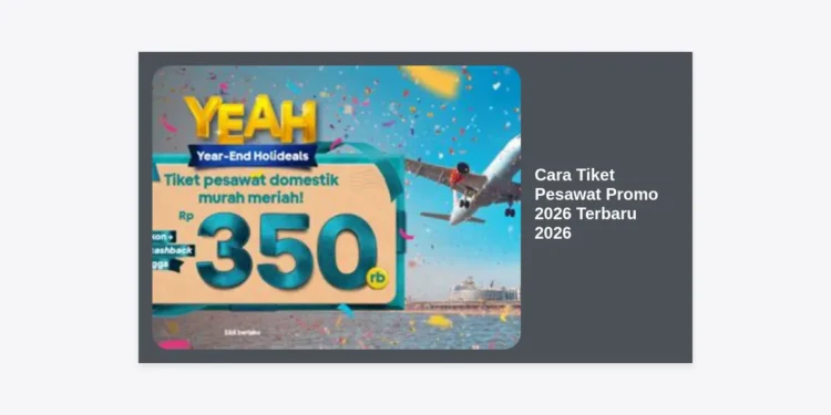 12+ Cara Tiket Pesawat Promo 2026 Terbaru 2026: Panduan Lengkap Berburu Tiket Murah