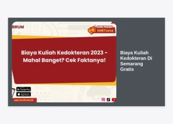 Biaya Kuliah Kedokteran Di Semarang Gratis? Ini Cara Lolos Jalur Beasiswa Penuh!