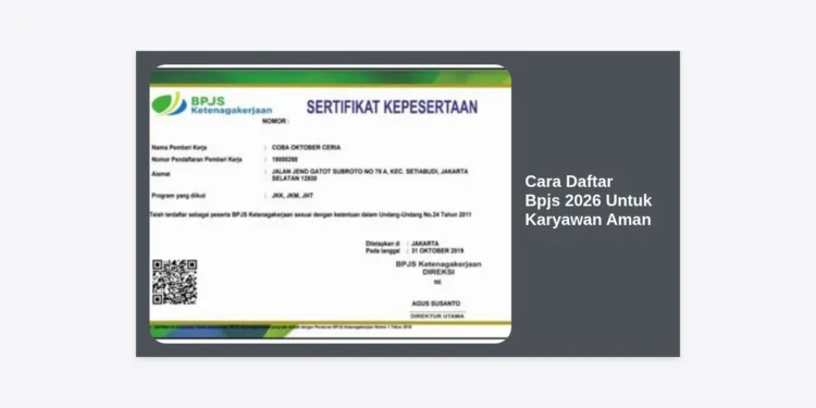Cara Daftar BPJS 2026 Untuk Karyawan Aman: Panduan Lengkap dan Tips Perlindungan Data