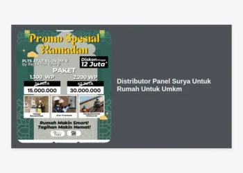 Distributor Panel Surya Untuk Rumah Untuk UMKM: Panduan Lengkap & Solusi Hemat Listrik 2024