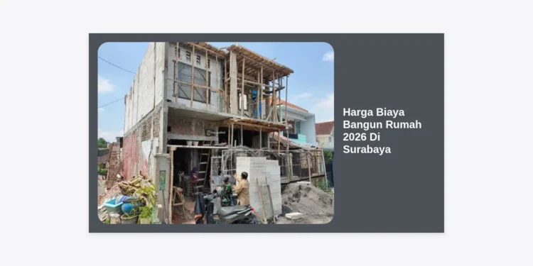 Estimasi Harga Biaya Bangun Rumah 2026 Di Surabaya: Panduan Lengkap & Strategi Hemat