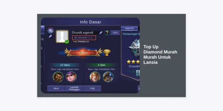 Panduan Lengkap Top Up Diamond Murah Murah Untuk Lansia: Aman, Hemat, dan Terpercaya