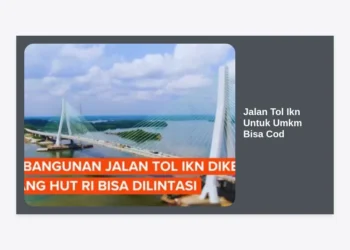 Peluang Emas Jalan Tol IKN Untuk UMKM Bisa COD: Revolusi Logistik di Ibu Kota Baru