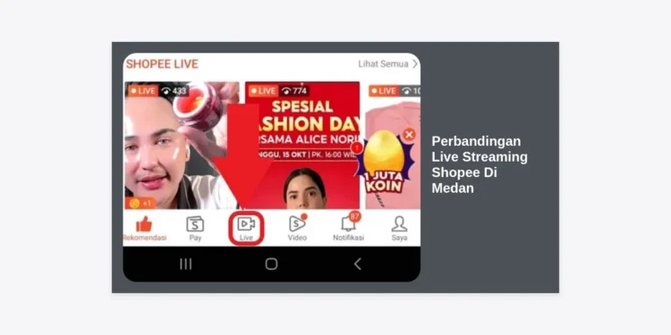 Perbandingan Live Streaming Shopee di Medan: Strategi Jitu Raih Omzet Miliaran untuk UMKM